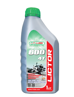 Lictor 600 - Dầu động cơ xe máy 4T - Dầu Nhớt T-Lube - Công Ty Cổ Phần Hóa Dầu Khang An